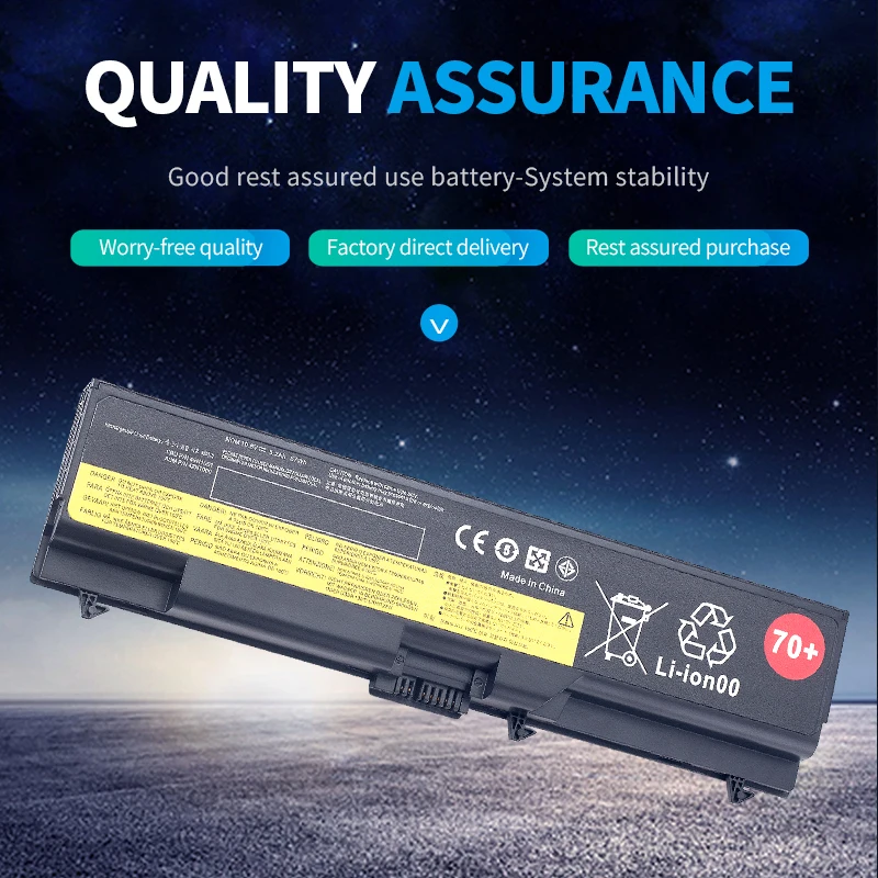 for Lenovo ThinkPad T430 T410 T410i T420 T420i T510i T520i 45N1005 45N1004 45N1001 5200mAh 57Wh Laptop Battery