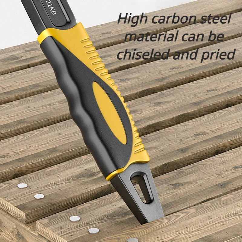 Deli ชุดประแจเหล็กคาร์บอนสูงมัลติฟังก์ชั่กลางแจ้งประแจแบบพกพาปรับได้อเนกประสงค์ประแจวงล้อทนต่อการสึกหรอ