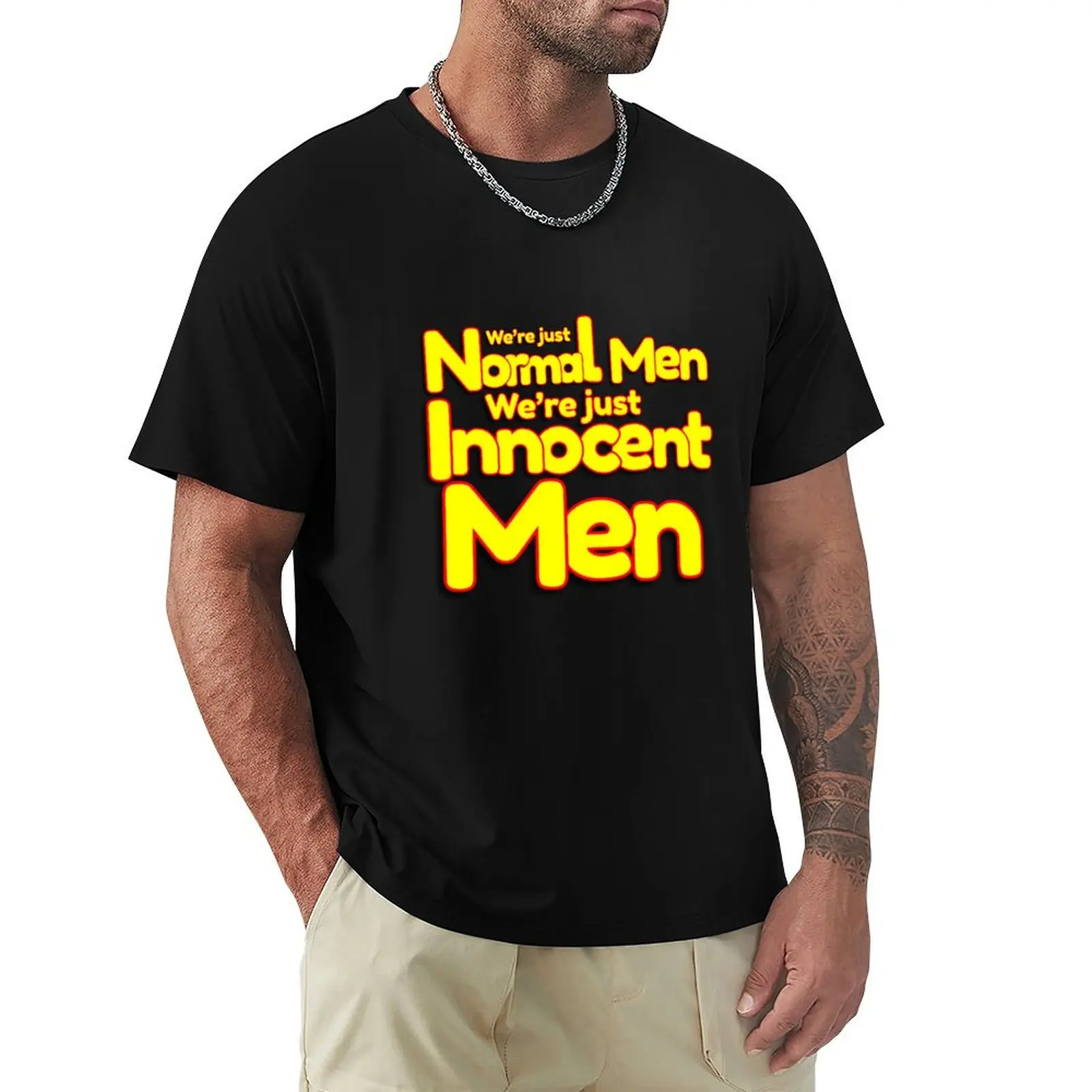 NORMAL MEN - INNOCENT MEN (alternative version) T-Shirt UV Protection Outdoor Tee Shirt