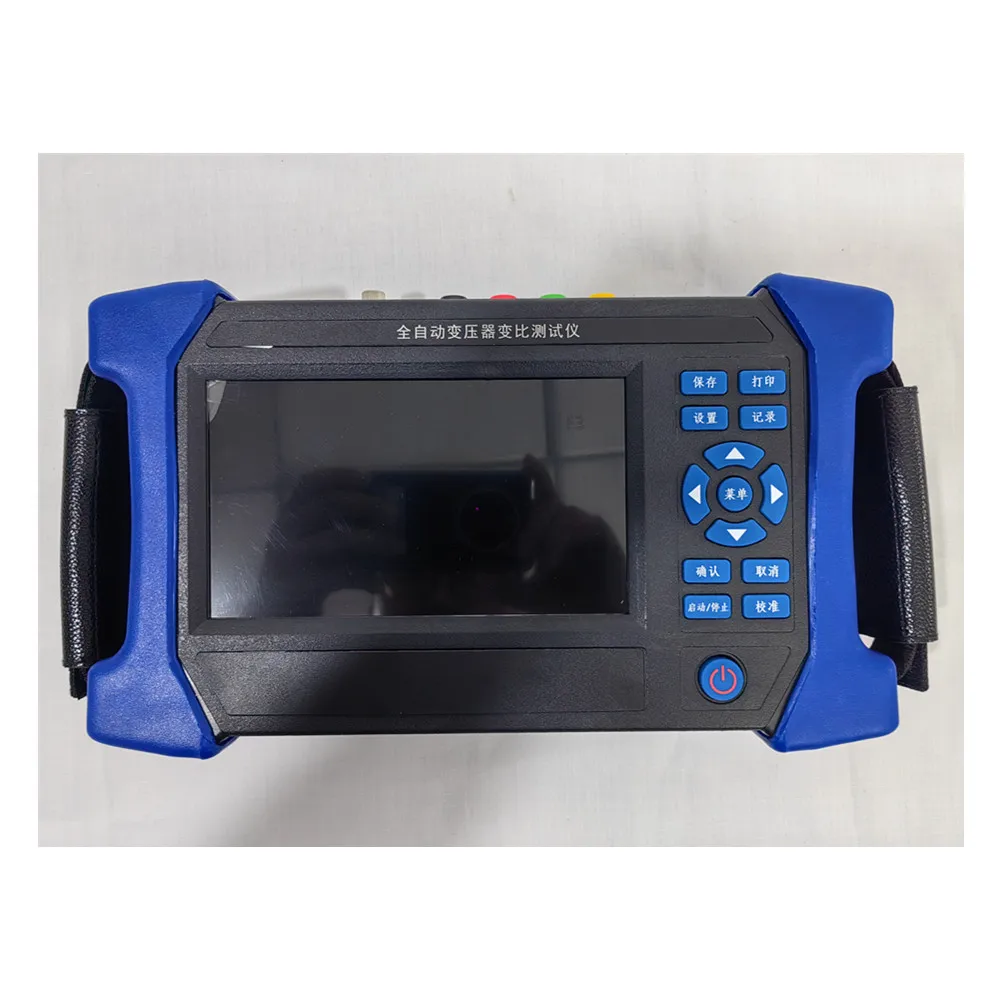 Portable Battery-in Handheld 3 Phase TTR Meter Current Transformer Analyzer CT PT Three Phase TTR Meter Turns Ratio Tester