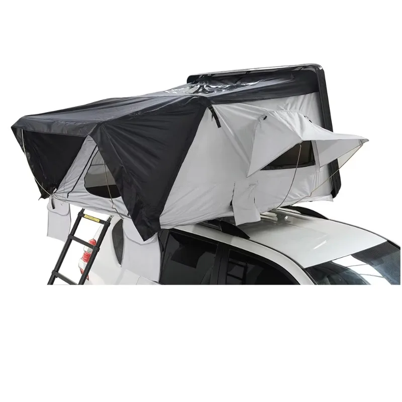 Heavy Duty Four-Season Wholesale Self-driving Travel Side Open Large Size Family Outdoor Camping Car Roof Top Tent