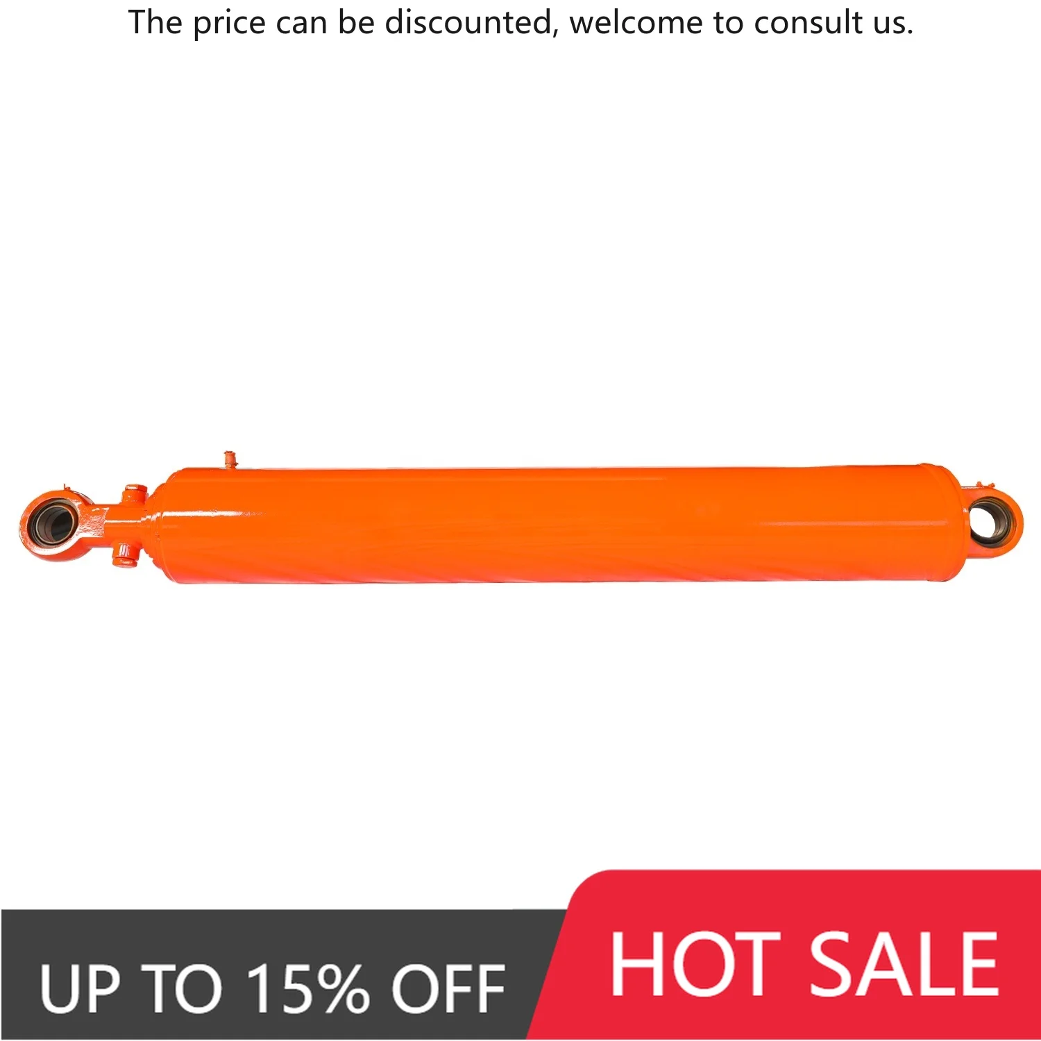 

Manufacture Direct Supply, Custom / Bespoke Telescopic Hydraulic Cylinder, 3 Stages Long Stroke Hydraulic Cylinder,