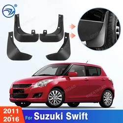For Suzuki Swift MK3 2011 2012 2013 2014 2015 2016 Fender Mudflaps Splash Guards Mudguards Mud Flaps Car Accessories