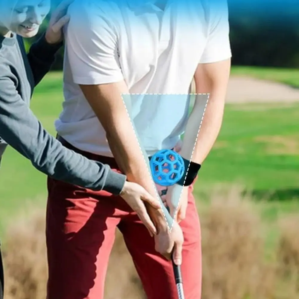 

Training Aid Golf Trainer Ball Posture Correction Straight Arm Golf Swing Trainer Intelligent Ball Wrist Strap Golf Smart Ball
