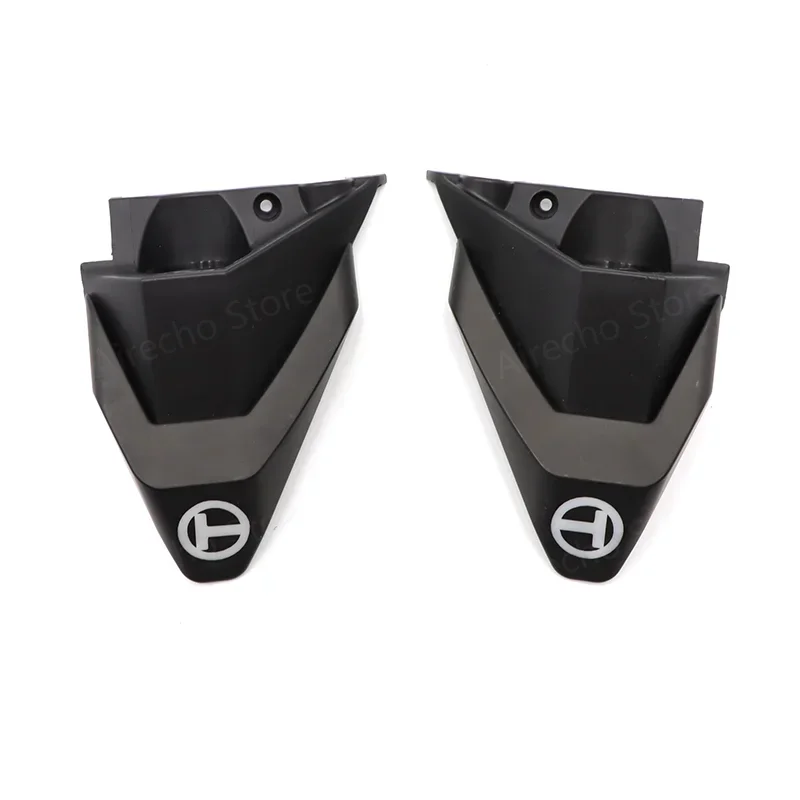 Original Pedal Light Cover For Teverun Figher Supreme/Supreme 7260R/Supreme Ultra E-Scooter Deck Cover Black Plastic Shell Parts