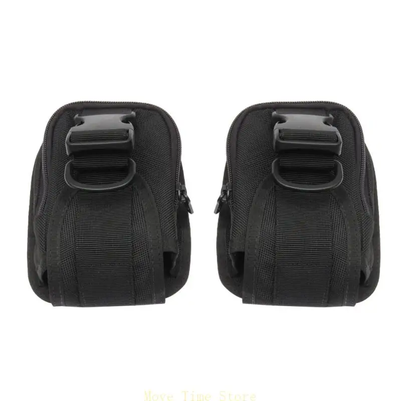 

92ME Pair of Diving Weight Pouches with Fast Release Buckles 5LB Diving Counter Weight Pockets Diving Gear Accessories