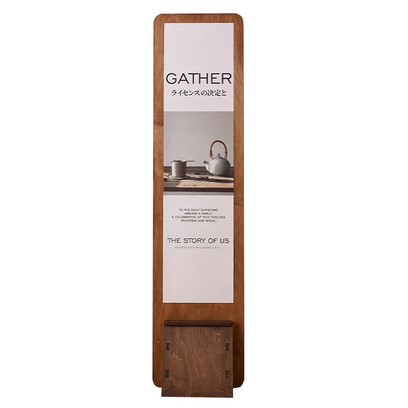 

Publicity Display Board Vertical Floor-to-ceiling Display Stand Welcome Sign Stand Activity Standing Sign Display Board Billboar