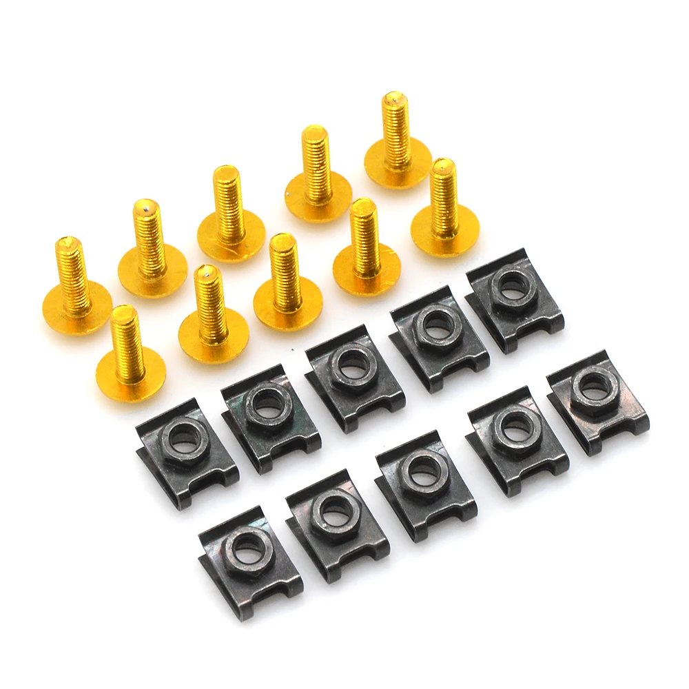 CNC aluminum Motorcycle Accessories Fairing Bolt Kit Fastener Clips Screw For DUCATI 939 950 S Super Sport 749 848 999 1098 1198