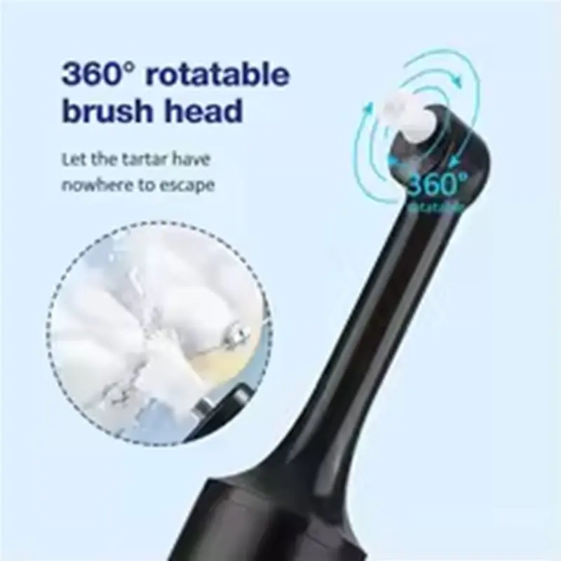 A84G-Tartar Plaque Remover Electric Dental Cleaner Oral Cleaning Machine Teeth Whitening Polisher USB Rechargeable Oral Care