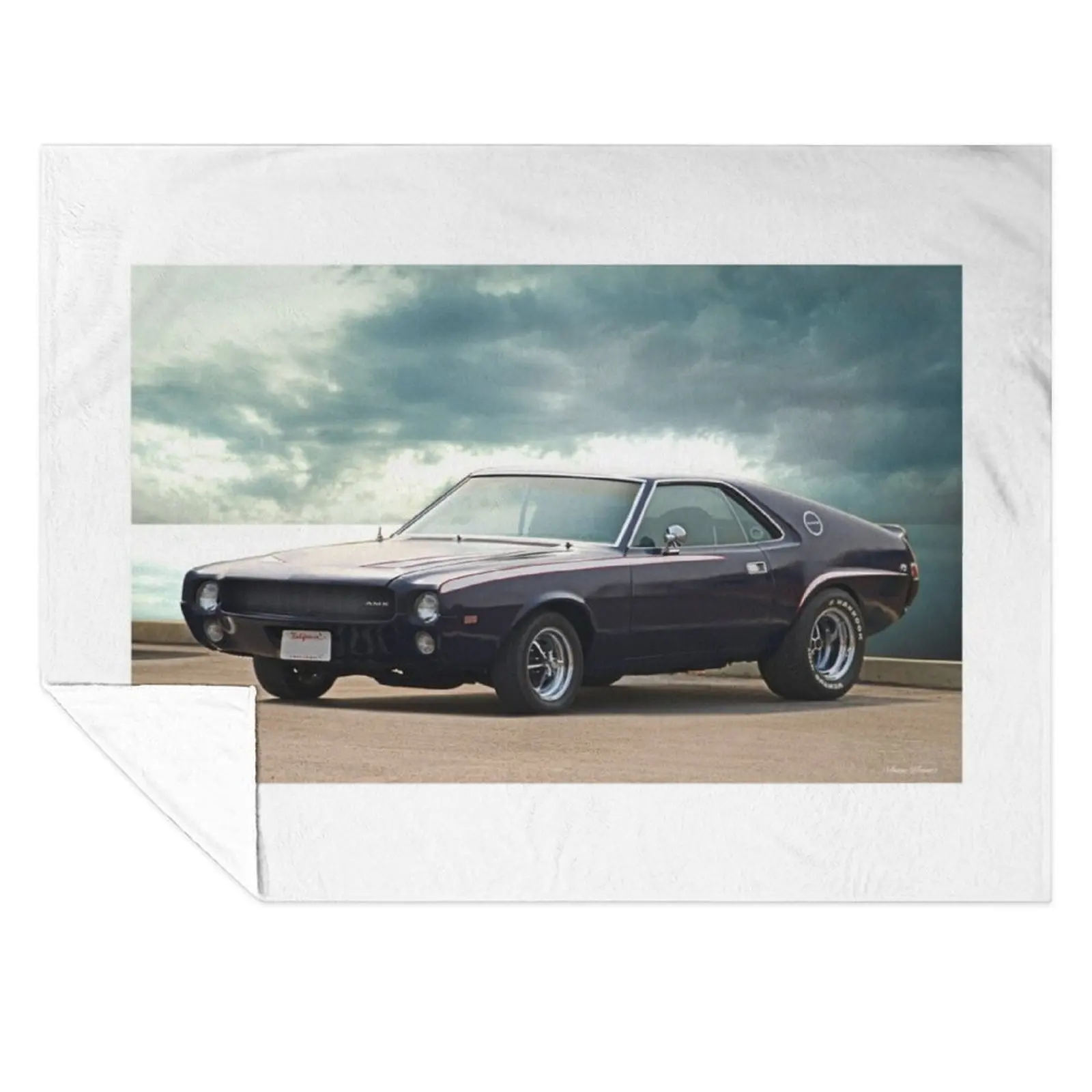 

1968 AMC AMX GT Throw Blanket Sofa Baby Blankets Sofas Of Decoration Blankets
