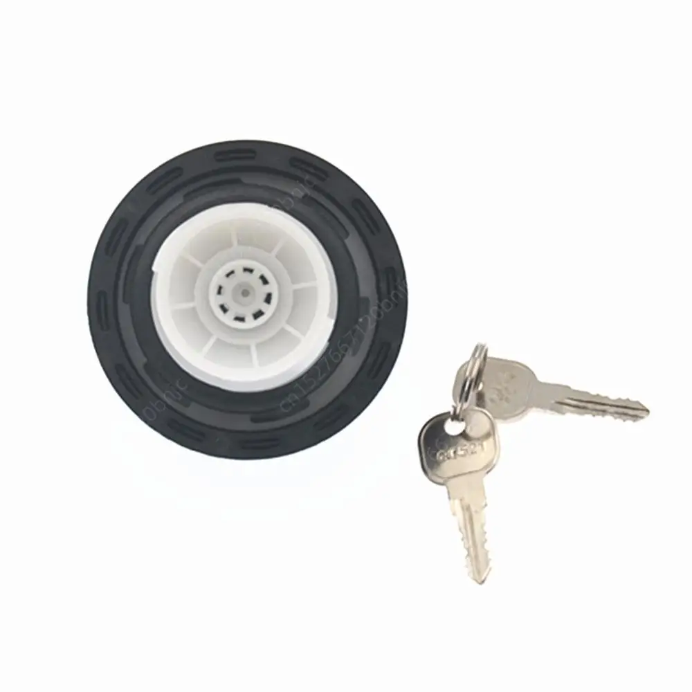 Locking Gas Fuel Cap 5278655AB For Jeep Ram Promaster Chrysler Dodge Fiat 500 Car Gas Fuel Tank Cap Locking with 2 Keys