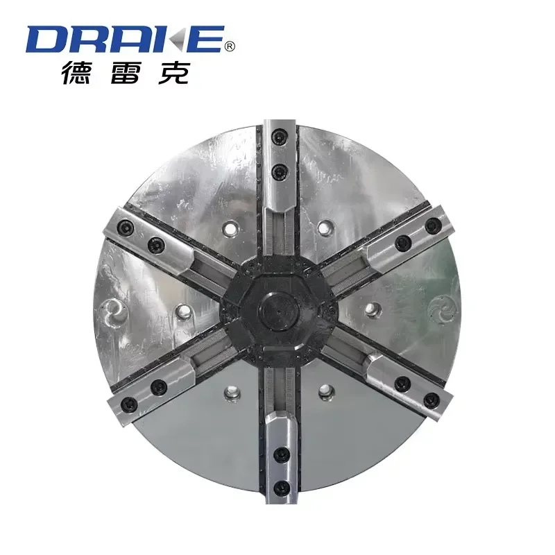 2026 CE 6 Jaw Lathe Chuck for Vertical Lathe Machine 12/15/18/21/24/32/40/50/63 Inch Various Types Power Chuck for