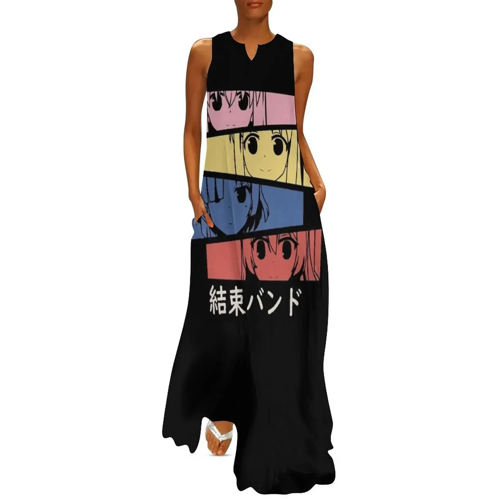 

BOCCHI THE ROCK! - Kessoku Band Long Dress beach dresses woman dress dresses summer Dress