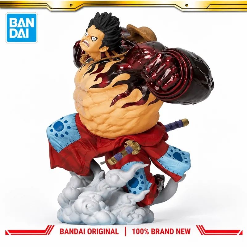 Monkey D. Luffy Gear 4 Boundman Bust on Cloud Base - One Piece PVC Figure Boxed - view 2
