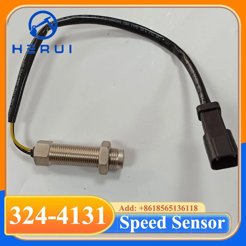 Interruptor do sensor de velocidade para escavadeira, Peças sobresselentes do motor, 324-4131 3306 3244131 3244131 311D 319D 323D 320D C6.4