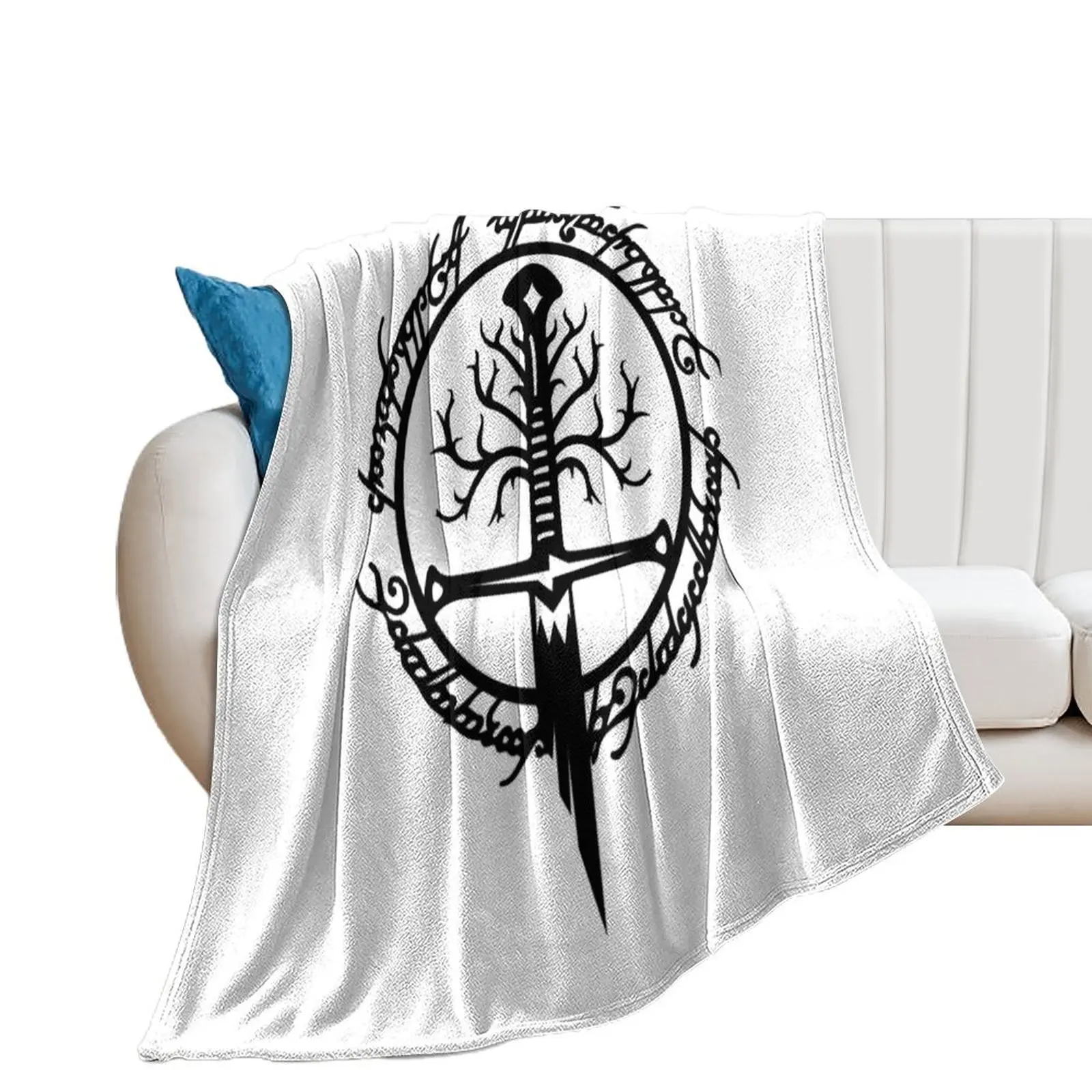 

Lord of the ring Throw Blanket wednesday blankets and throws Blankets Sofas Of Decoration Blankets