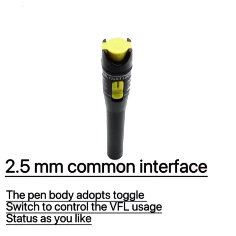 Super Sale 100MW Visual Fault Locator Fiber Optic Cable Tester Tool VFL FC/SC/ST Optic Cable