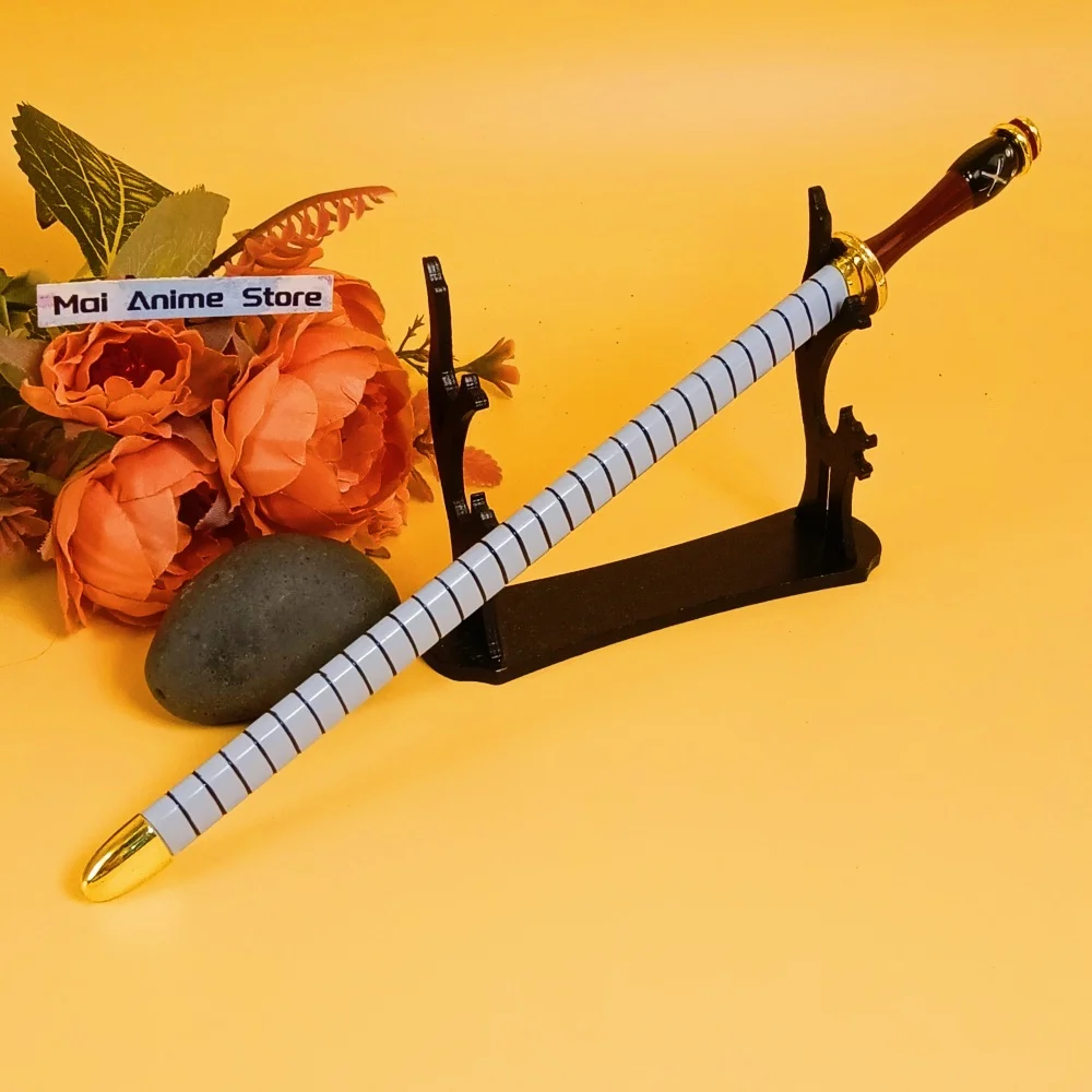 10in aço roronoa zoro katana metal anime zoro espada tamanho real katana original samurai sabre ferro ninja faca unsharp brinquedo presente