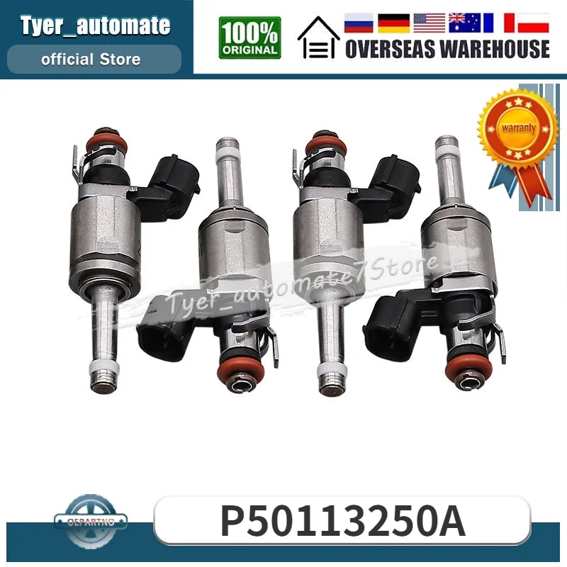 

Для Mazda 4 шт. топливные форсунки P501-13-250A P50113250A P501 13 250A