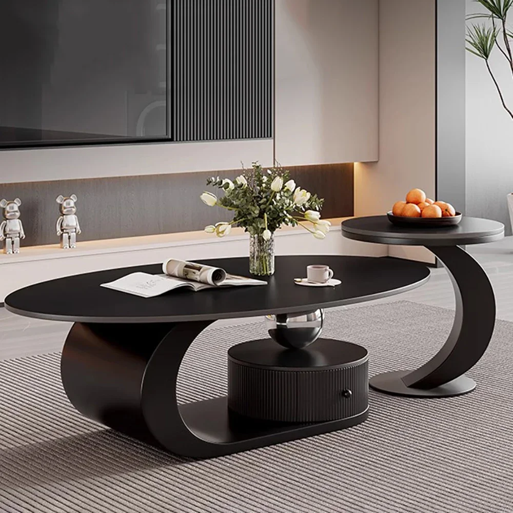 

Aesthetic Decor Coffee Table Glamour Italian Small Luxury Unique Effect Coffee Table Premium Luxury Couchtisch Lounge Furniture