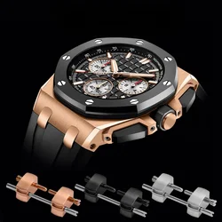 4 viti 2 maglie per AP royal-oak-cinturino offshore per accessori per orologi Audemars e Piguet Kit di conversione collegamento finale da 3.5mm