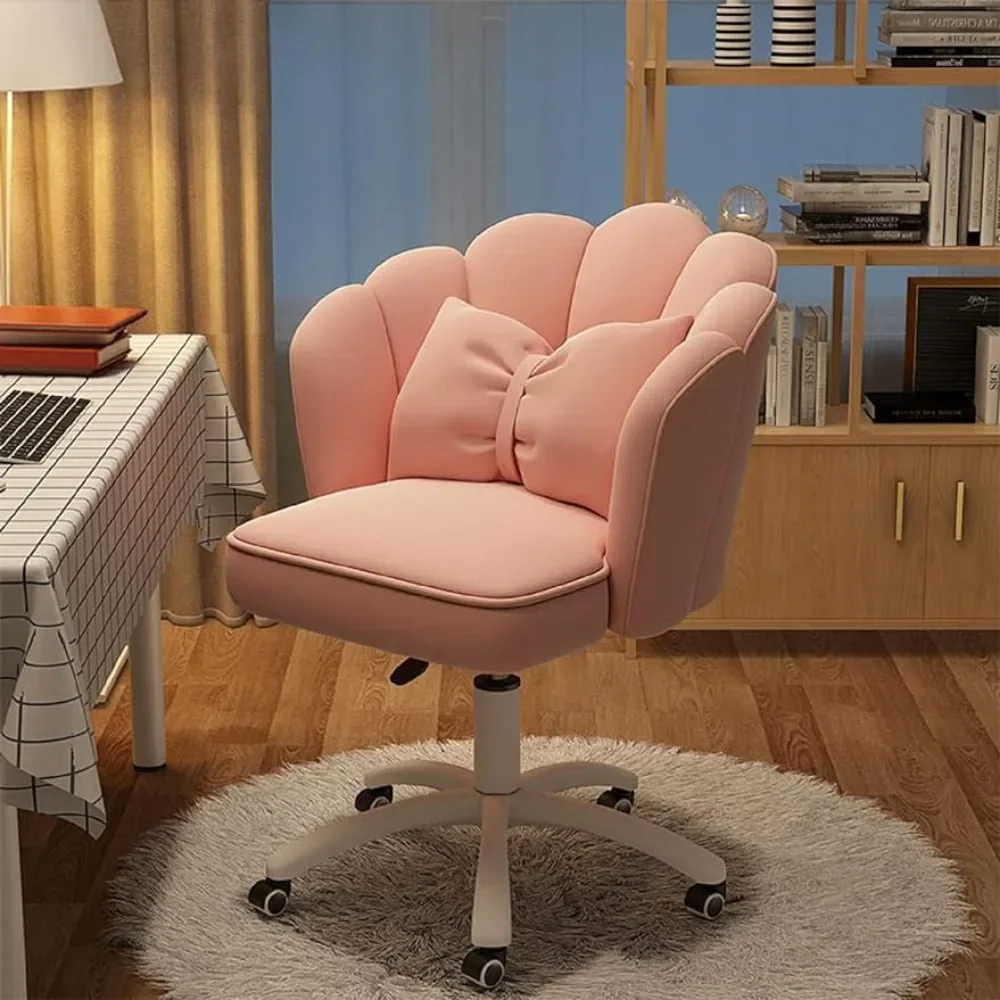 

Office Chair Cute Petal Desk Chair Individual Armchair Chairs for Kitchen Mobile Sofa Playseat Chaise Gaming Stool Choise Gamer