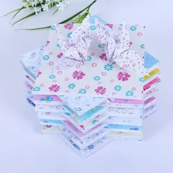 72pcs Floral Pattern Mixed Origami DIY Scrapbook Craft Art Background Paper Card Making Handmade Materials Kid Gift 15x15cm