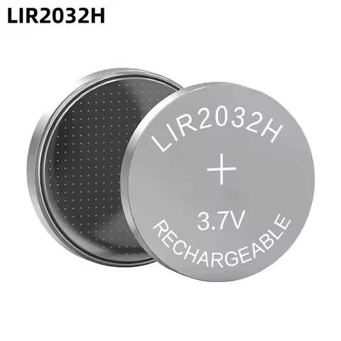 3.7V LIR2032H Rechargeable Button Battery 70mah High Capacity Version of LIR2032 Lithium Cell Coin Batteries Replace CR2032