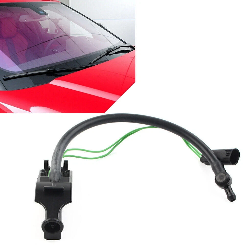 Black Heated Nozzle Washer Jet LR050779 OEM LR050779 Easy Installation Factory Specifications Plastic Material