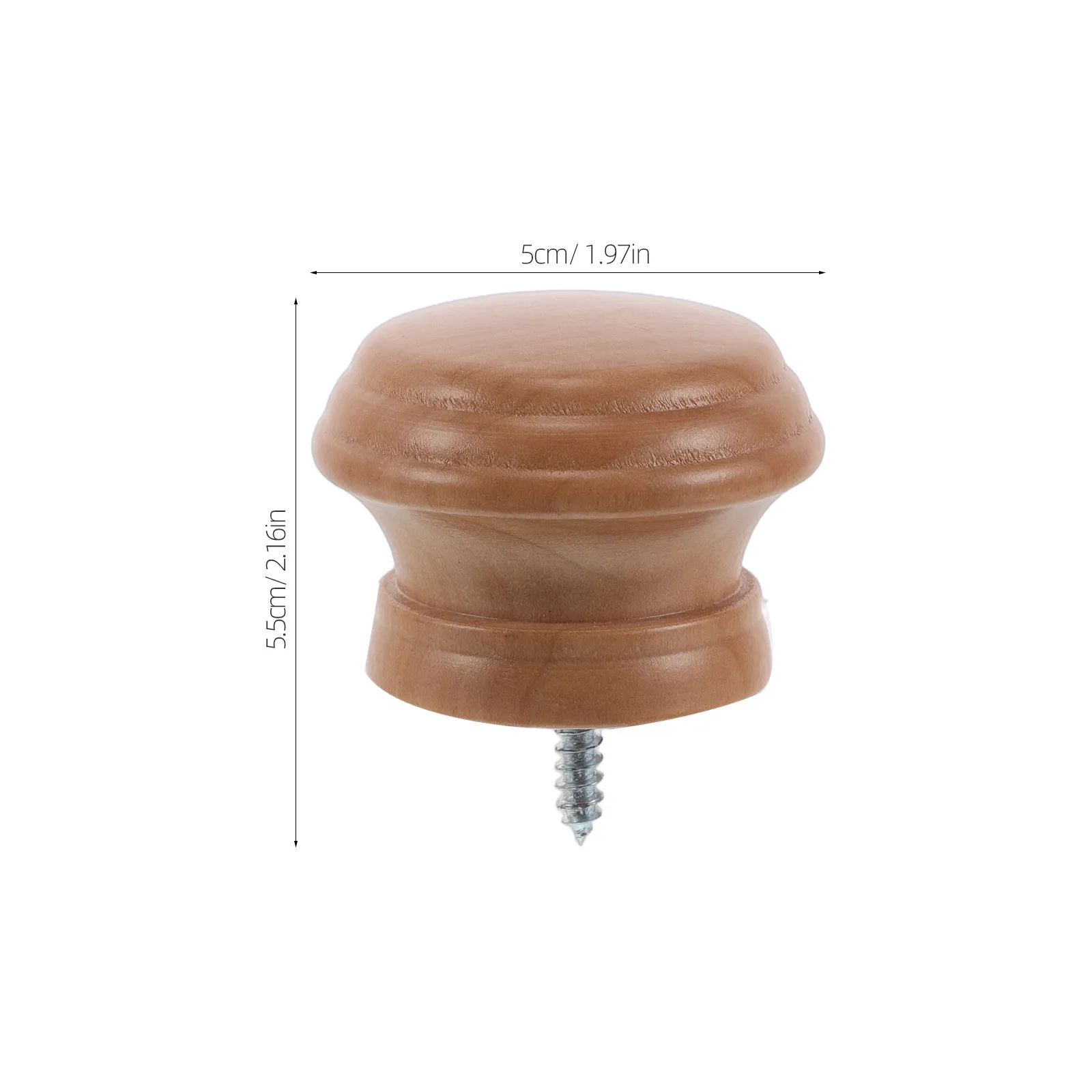 2 Pcs Window Treatment Finials Curtain Rod Cover Curtains Roman Plug Pole Accessories Drapery Rail Head Cap Supplies End