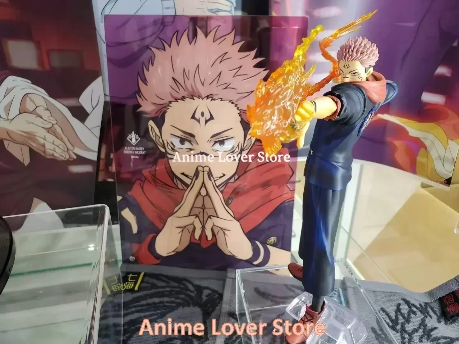 Originale Genuino Bandai Jujutsu Kaisen Ichiban Kuji Fushiguro Megumi Ryomen Sukuna Makora Anime Figure Giocattoli