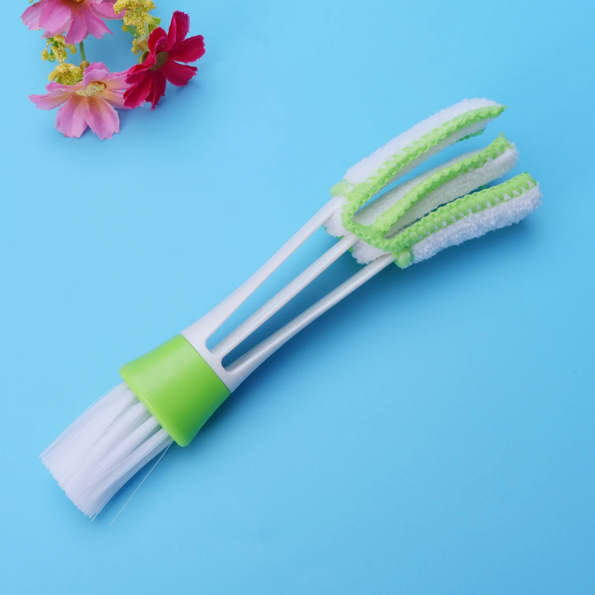 

1 шт. мини-пылесос двусторонний очиститель из микрофибры съемный тканевый чехол для компьютерных клавиатур кондиционер автомобильное вентиляционное отверстие