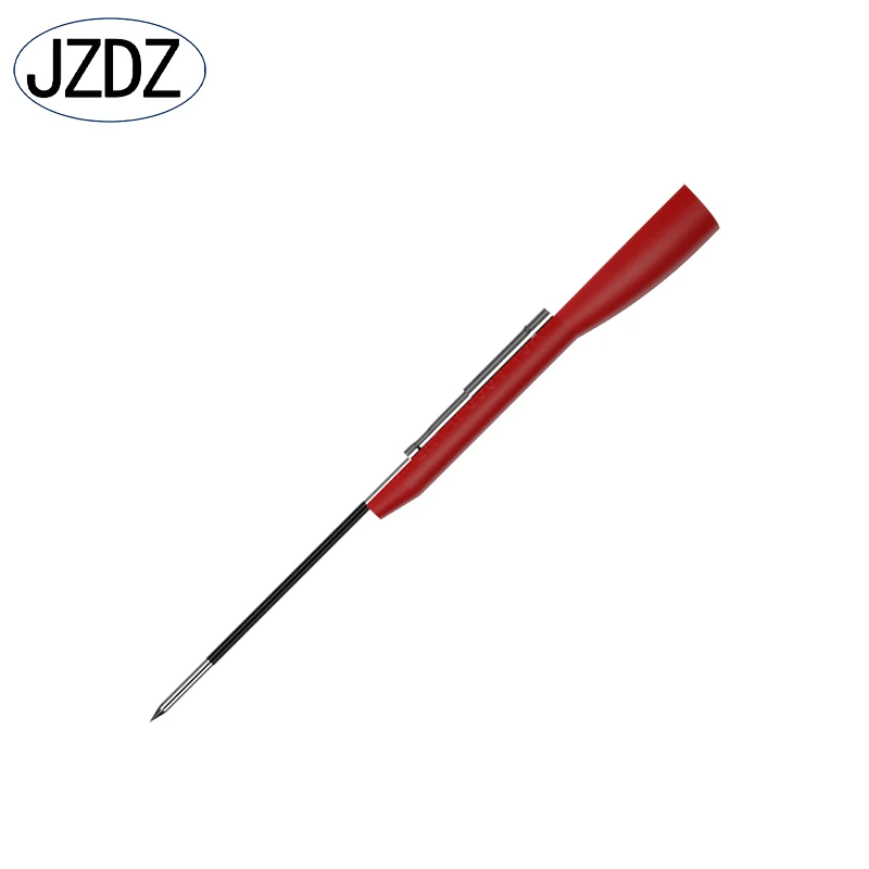 JZDZ 10pcs 1mm Test Probe Insulation Multi-meter Needle Stainless Test Pin For 2mm Test leads J.30038