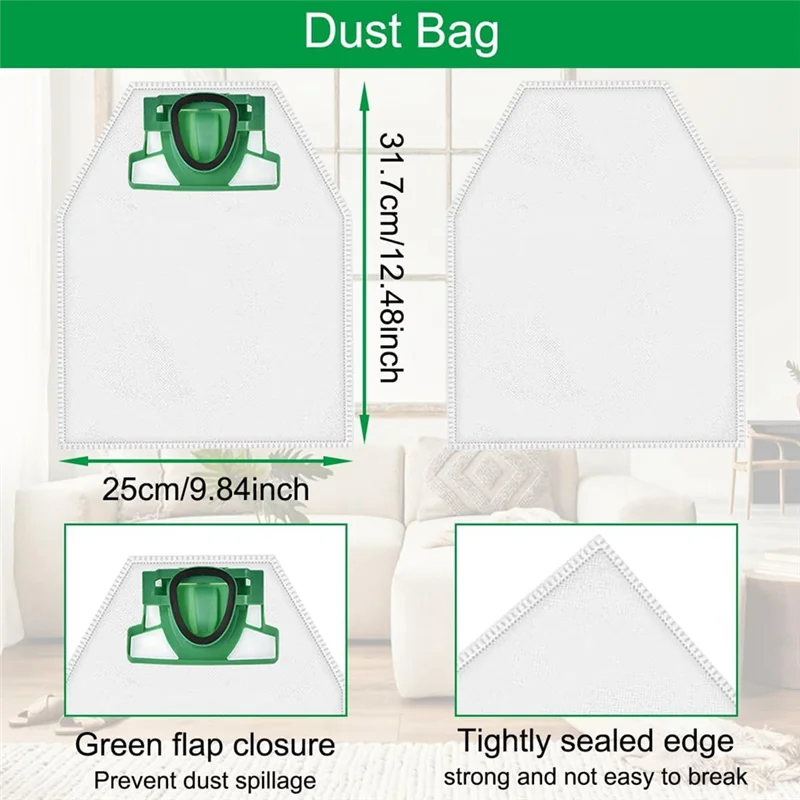 10 PCS Filter And 2PCS Filters, For Kobold VK200 FP200 Filters, Premium Allergiker Geeignet, For VK200 Filters SALES