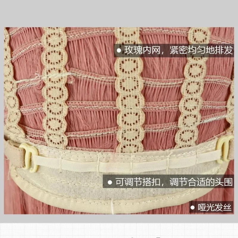 2025 11 Wuthering Waves Phrolova 코스프레 가발 라이트 그린 더블 포니 테일 Fractsidus 할로윈 파티 여성용 게임 소품