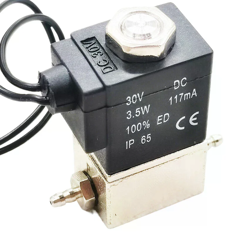 Dental Scaler Valve Water Supply Solenoid Universal For Ultrasonic Cleanser DC/30V Electromagnetic Valve