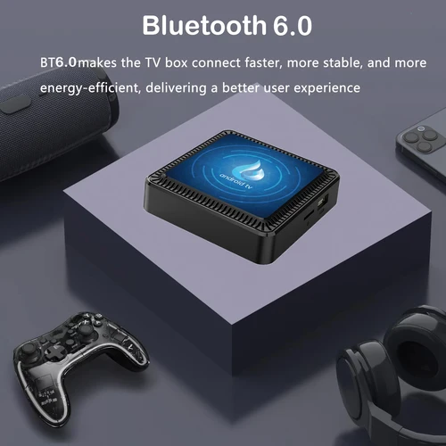 Imagen 2 del producto Muy rápido Q17 Android16 8K Ultra 4K Smart TV Box Allwinner H313 5G Wifi BT6.0 Asistente de Google 8GB128GB Android 16 reproductor multimedia