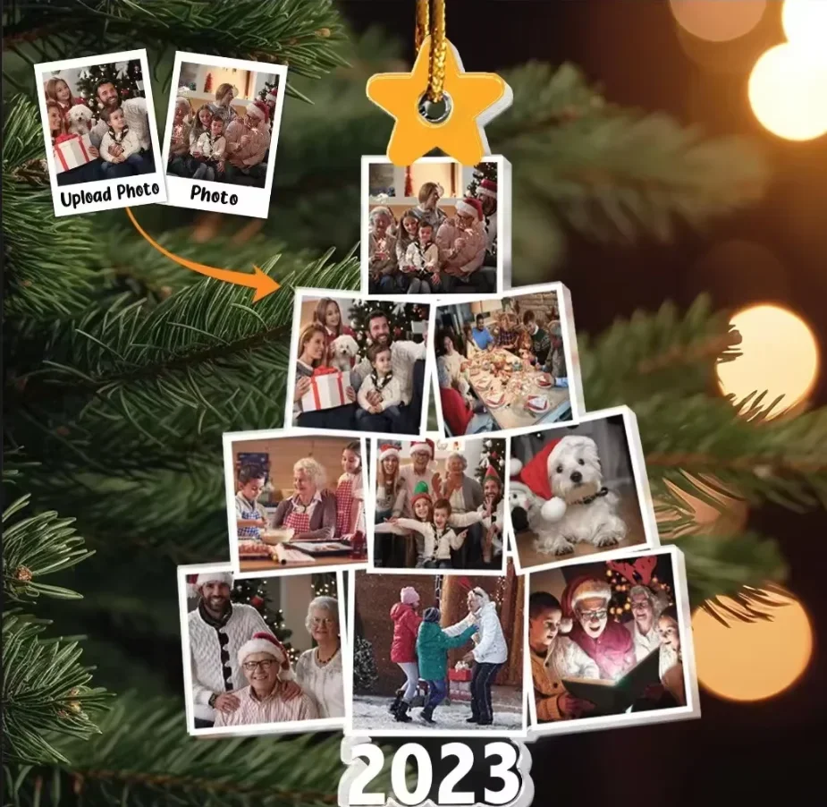 Perchas de adornos acrílicos