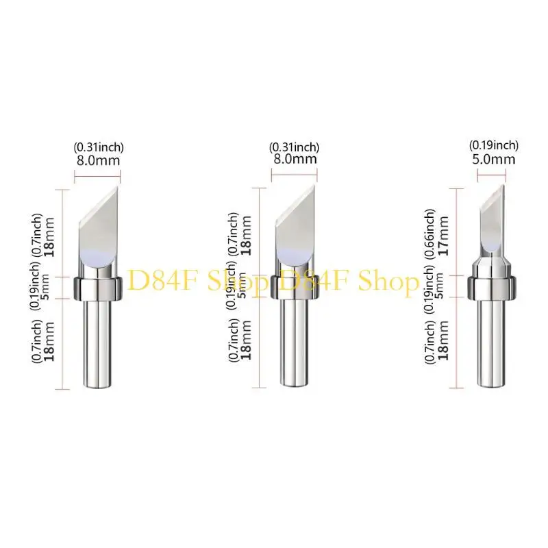 

D84F 10pcs/Set Splering Iron Tip Установка для DIY Electric Spering Iron Head Splering