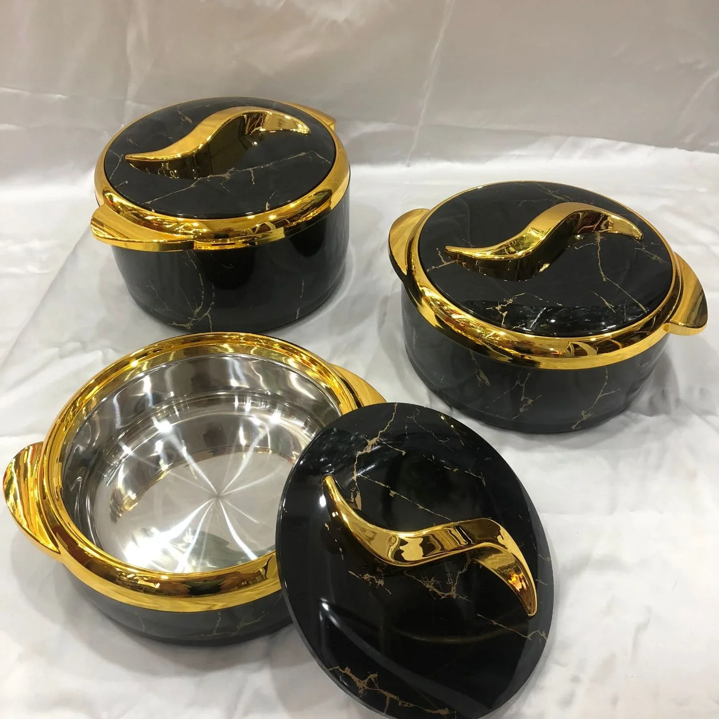 3PCS Isolierbox 1500ML, 2000ML, 2500ML Bento-Behälter für Lebensmittel Lunchbox für Kinder Bento-Box