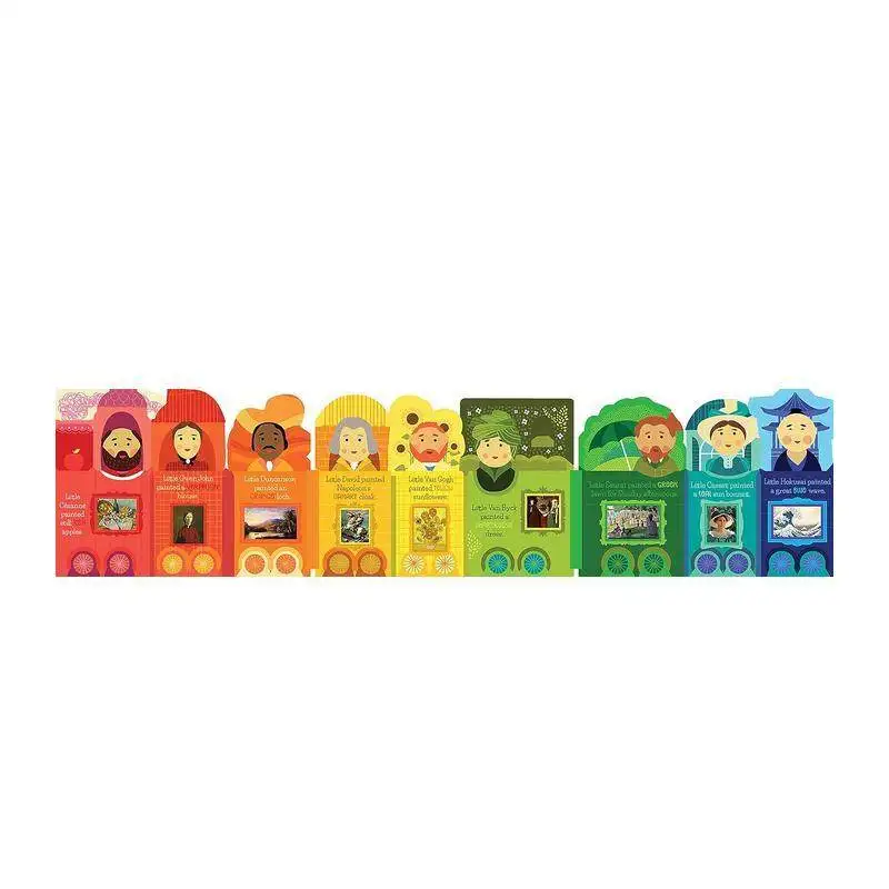 Color Train English version: Children's Fun Reading books