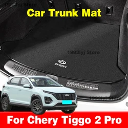 Flannel Car Mats For Chery Tiggo 2 Pro Trunk Mat Mat Accessories All Weather Dustproof Protection Pad