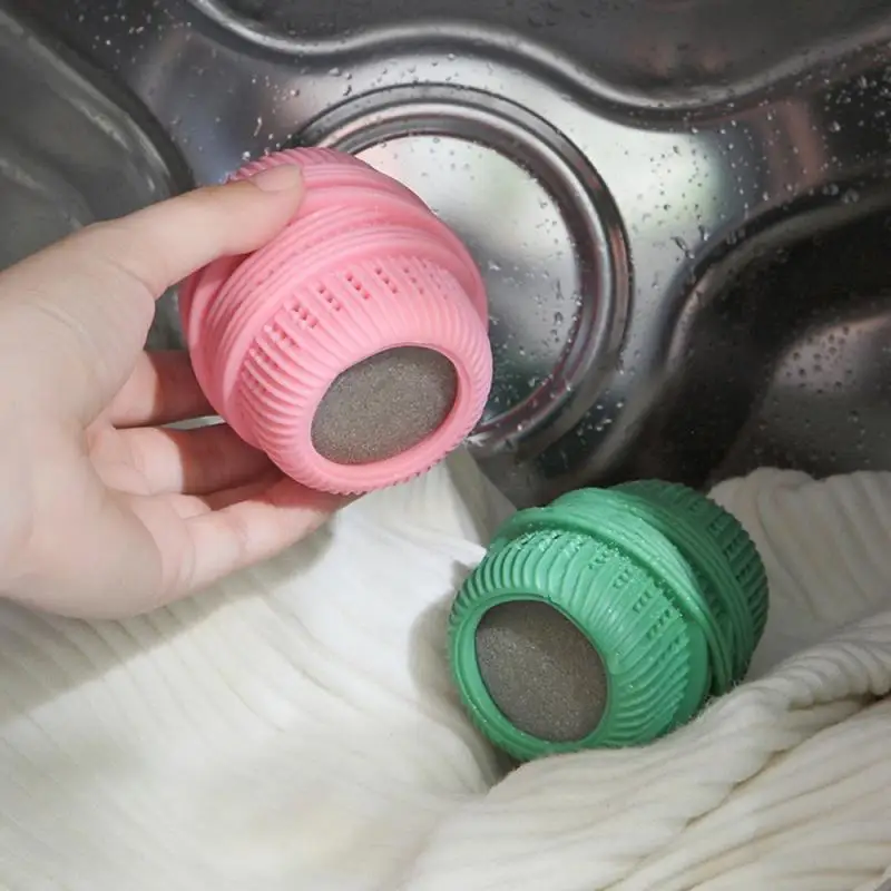 

Anti-knotting Laundry Balls Hair Removal Ball Washing Machine Filters Strong Decontamination Household Cleaning Accessories New