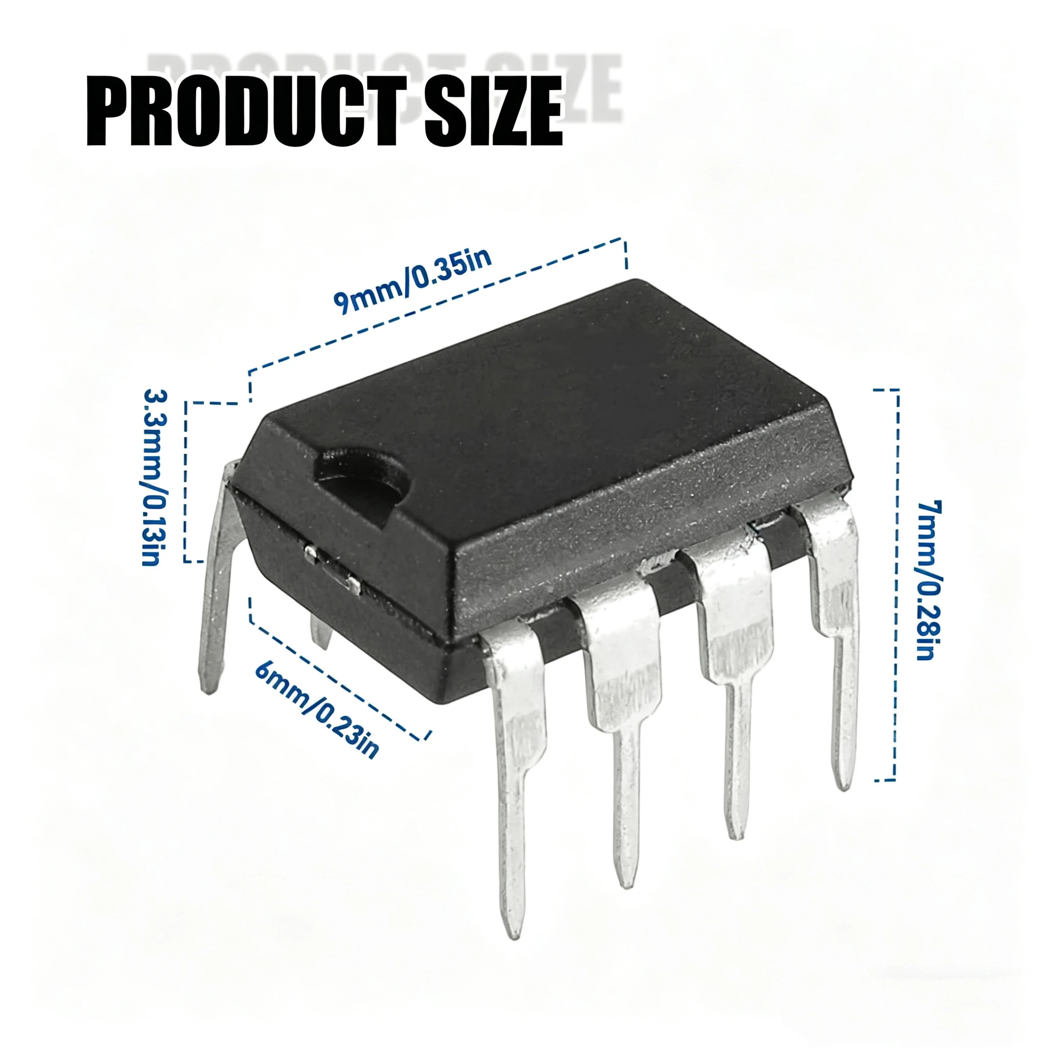20pc TL072 072 Low Noise JFET Dual DIP8 Delay Op Amps Operational Amplifiers IC Chip
