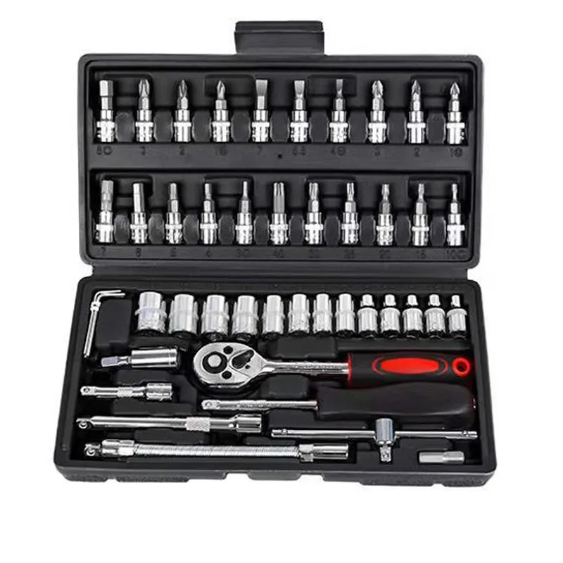 46 Pcs 1/4 Inch Dri…