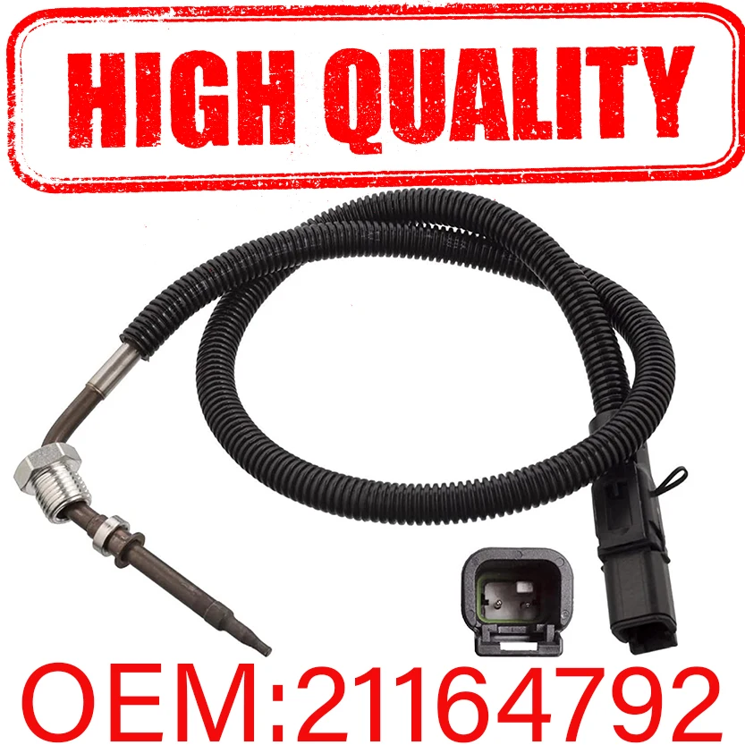 New High-Quality 21164792 Exhaust Gas Temperature EGT Sensor for Volvo Mack MRU 2008-2012 L6 10.8L Diesel 904-7783