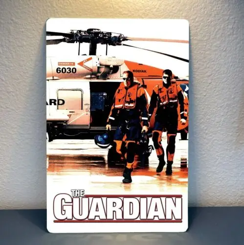 The Guardian Kevin Costner Movie Metal Poster - Collectable Tin Sign - 20x30cm