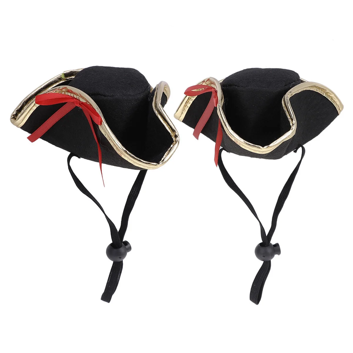 

Funny Pet Hat Headgear Pirate Design Soft Polyester Material Adjustable Fit for Cat Dog Puppy Birthday Halloween Christmas