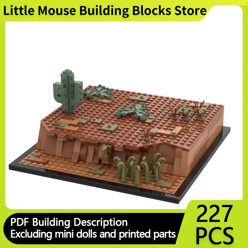 Popular Game Model MOC Building Bricks Big Bird Of Desert Scenery Modular Technology Gifts Holiday Assemble Children Toys Suit