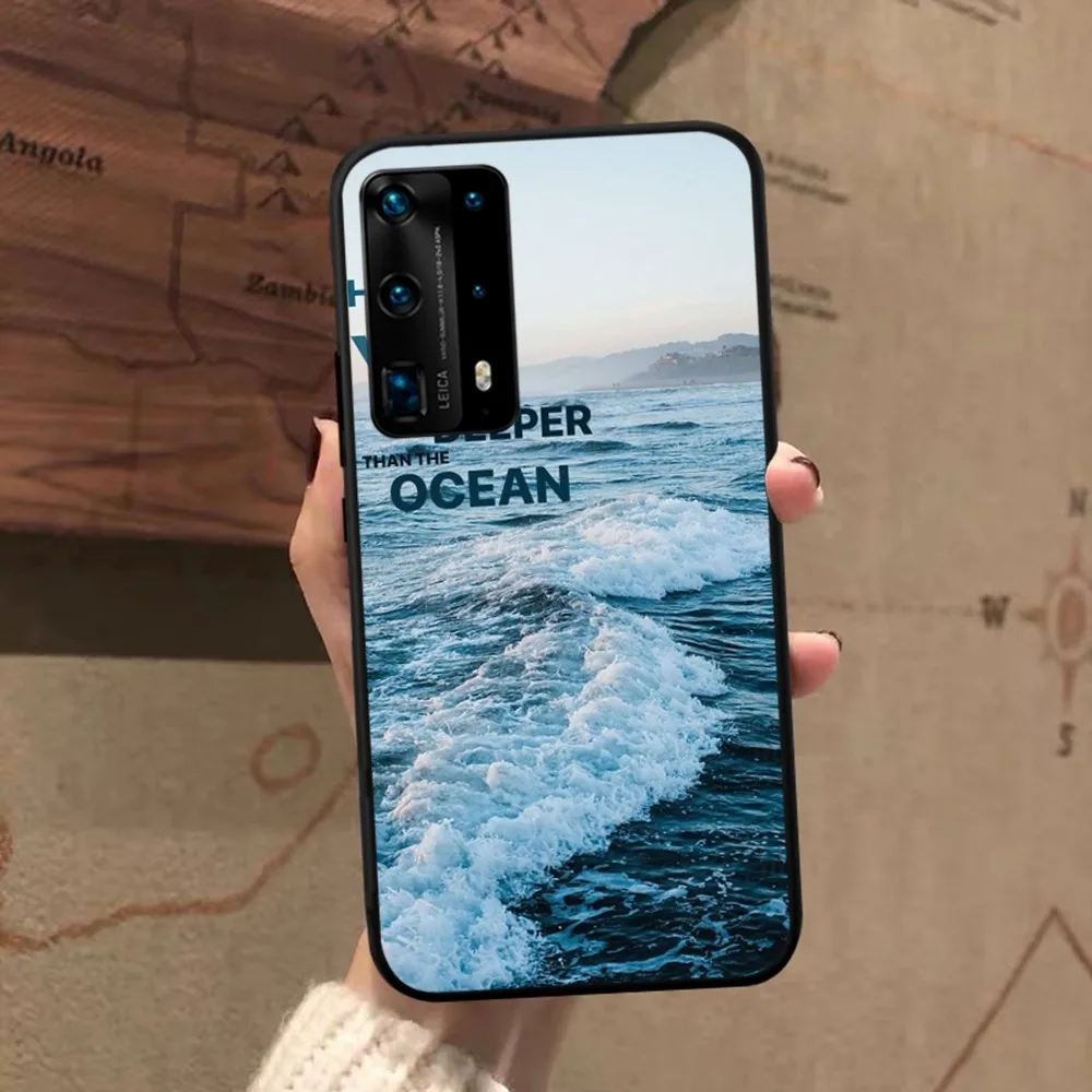Funda de teléfono con proverbio de viaje para Huawei, P 8 9 10 20 30 40 50 Pro Lite Psmart Honor 10 lite 70 Mate 20lite